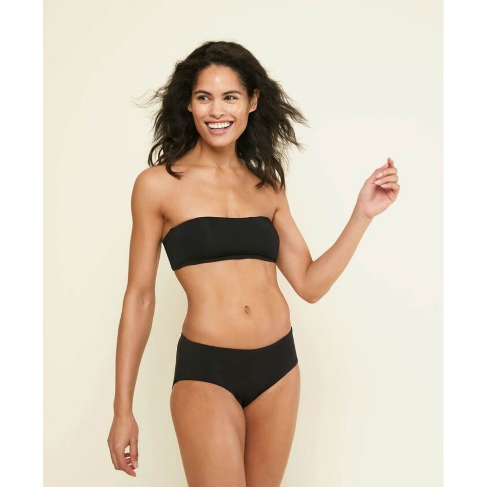 Andie Swim Womens The Rio Top in Black Size Large